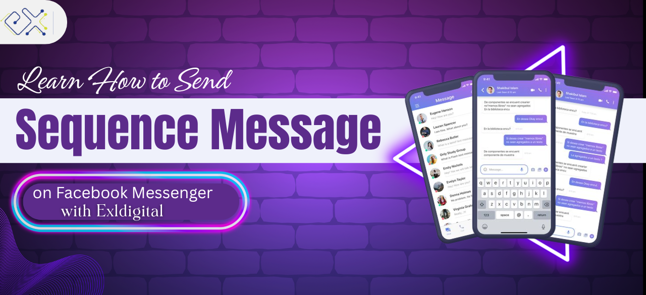 How to Send Sequence messages on Facebook Messenger