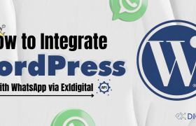 How to Integrate WordPress with WhatsApp via Exldigital's API